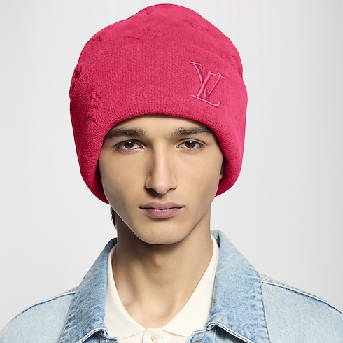 S00 Accessories Hats, Beanies and Gloves LV Crush Monogram Heritage Beanie | Louis Vuitton ® (Product zoom)