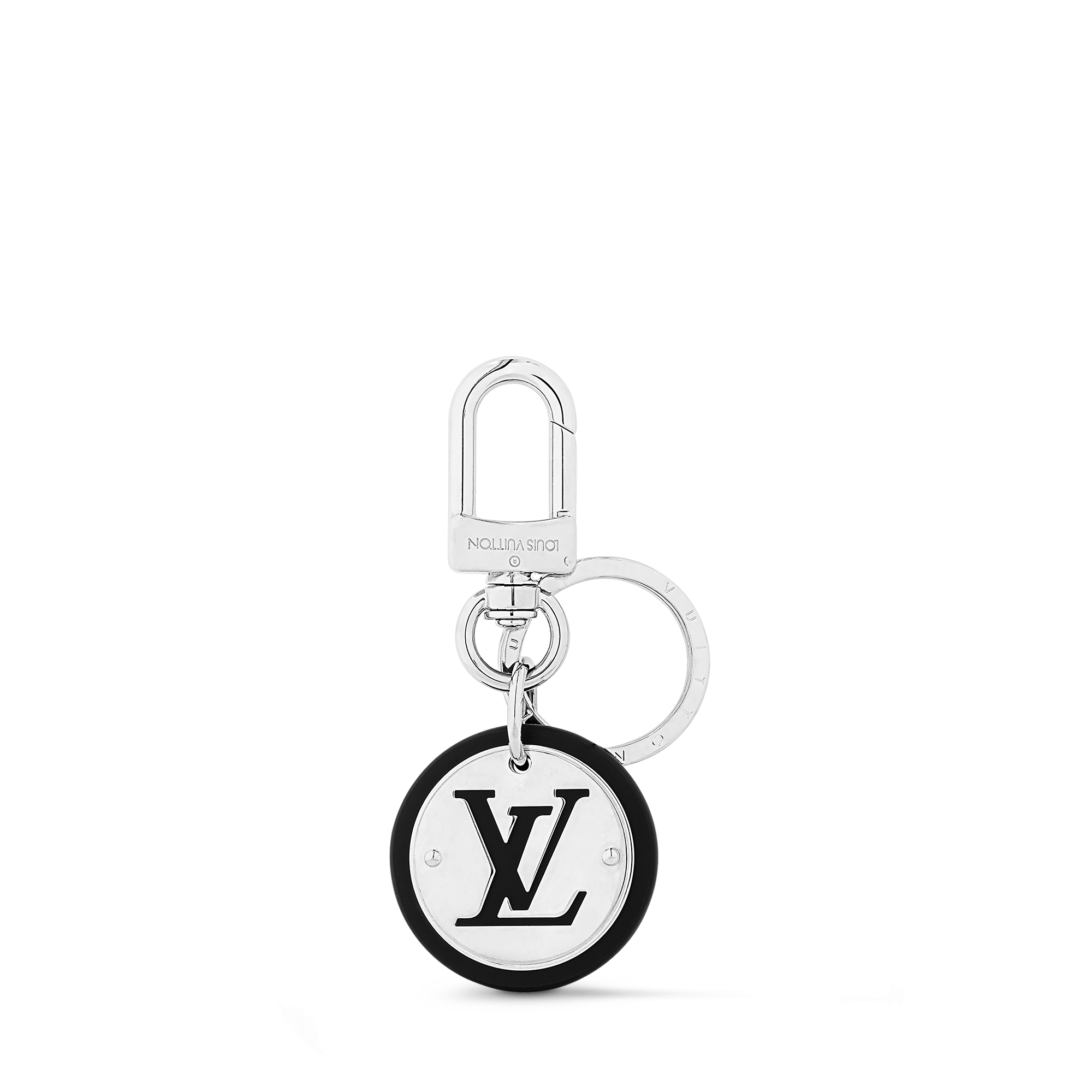 LV Cut Circle Key Holder