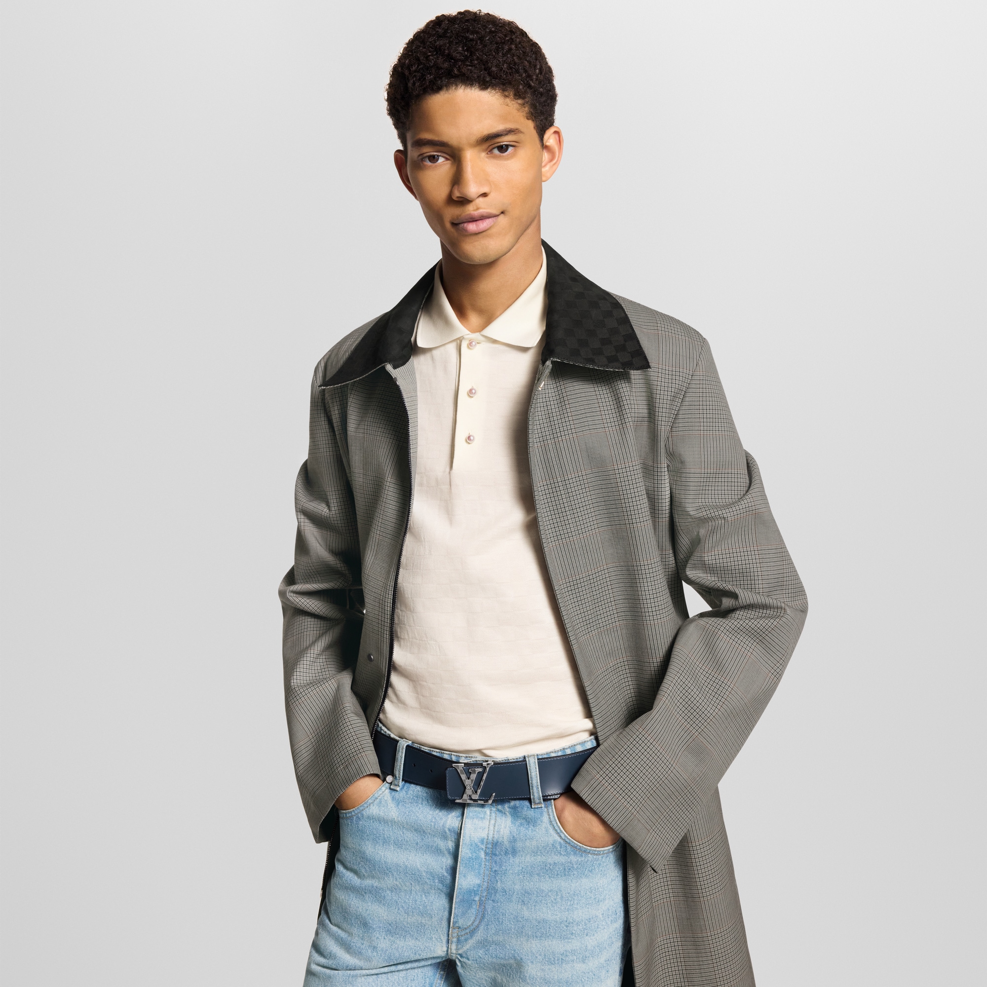  Accessories Belts LV Damier 40mm Reversible Belt | Louis Vuitton ® (Product zoom)