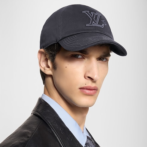 S00 Accessories Hats, Beanies and Gloves LV Denim Washed Cap | Louis Vuitton ® (Product zoom)