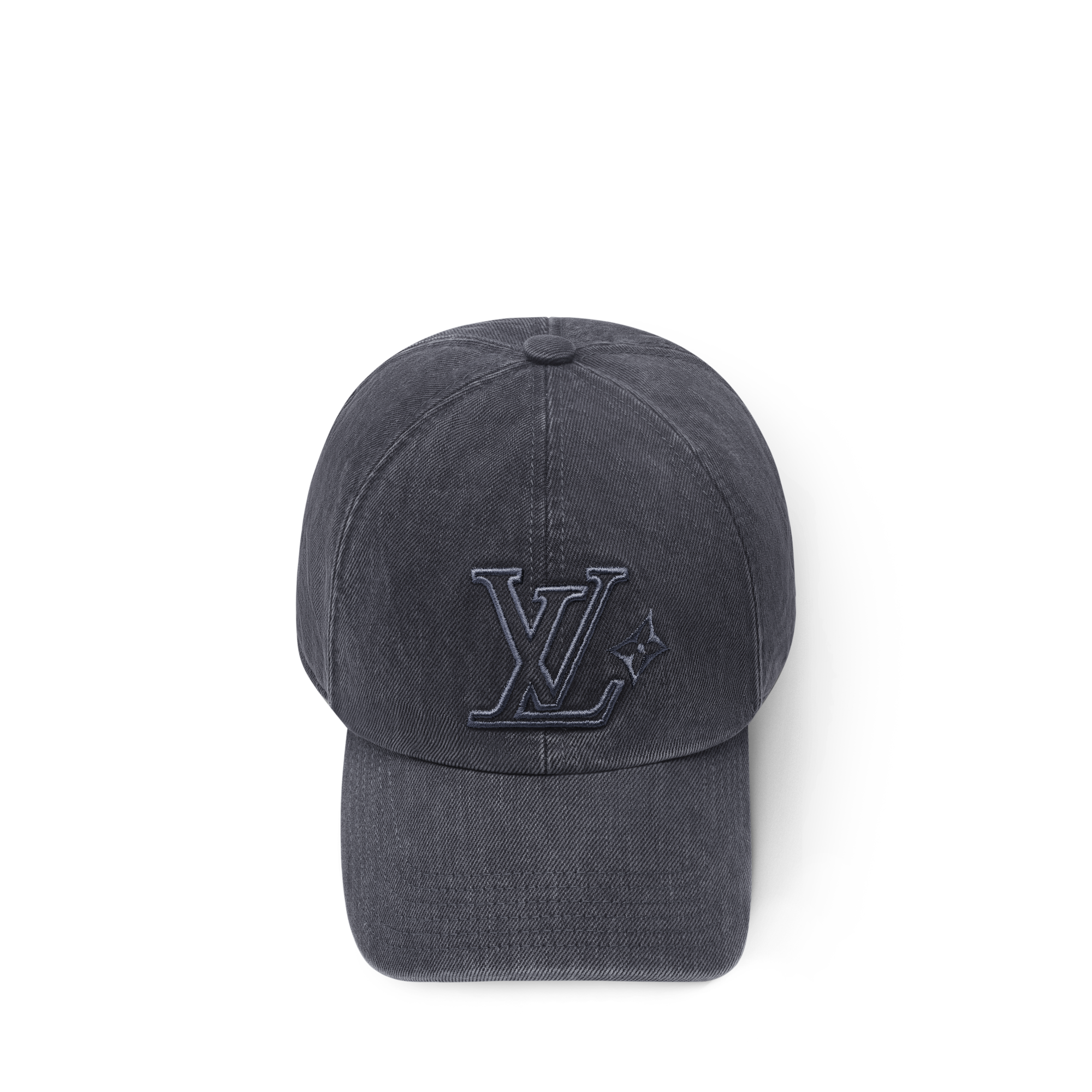 S00 Accessories Hats, Beanies and Gloves LV Denim Washed Cap | Louis Vuitton ® (Product zoom)