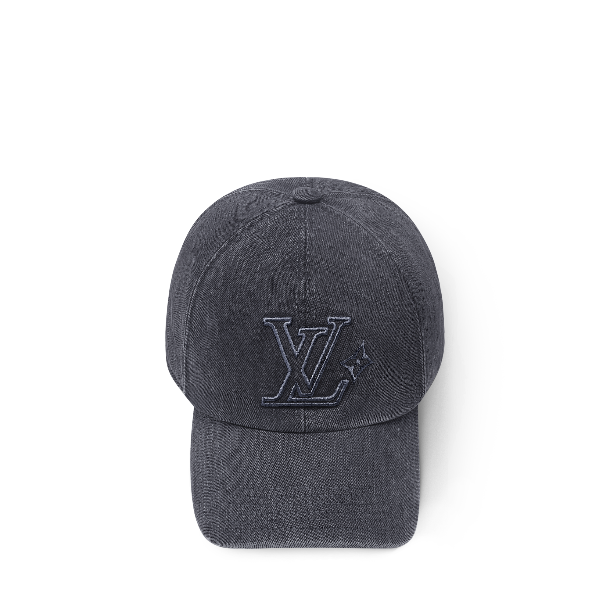 LV Denim Washed Cap