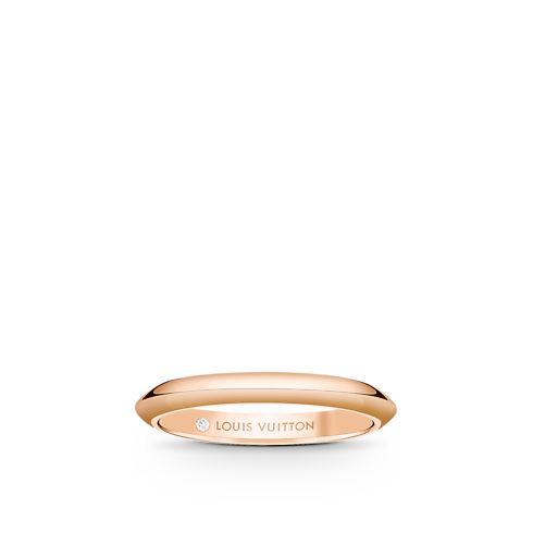 Categories Wedding Bands LV Diamonds 2.5mm Band, Pink Gold | Louis Vuitton ® (Product zoom)