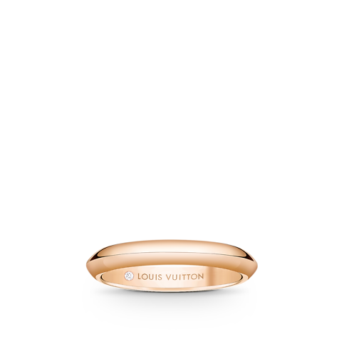 Categories Wedding Bands LV Diamonds 3mm Band, Pink Gold | Louis Vuitton ® (Product zoom)