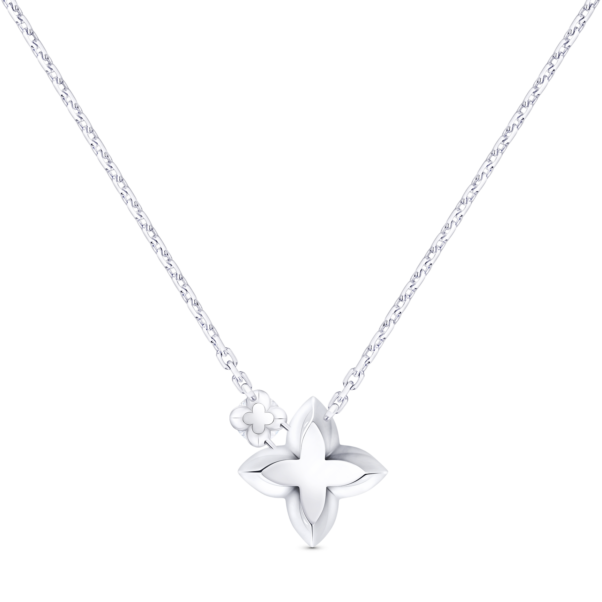 LV Diamonds Double Pendant