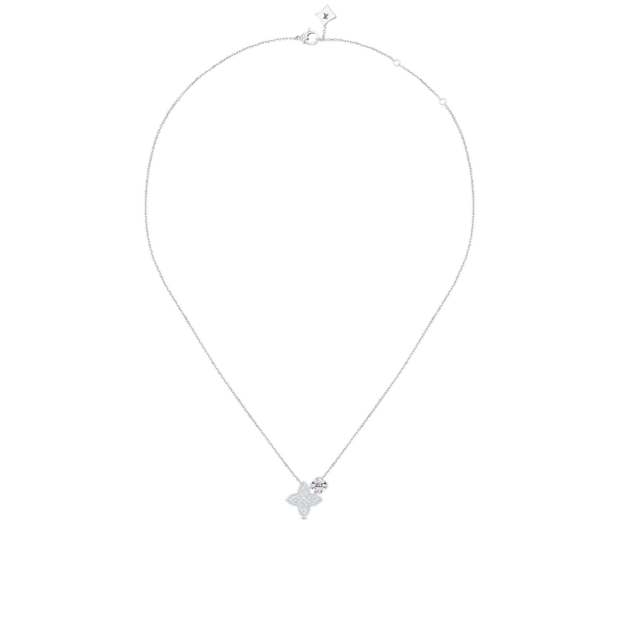  Collections LV Diamonds LV Diamonds Double Pendant, Round Brilliant cut | Louis Vuitton ® (Product zoom)