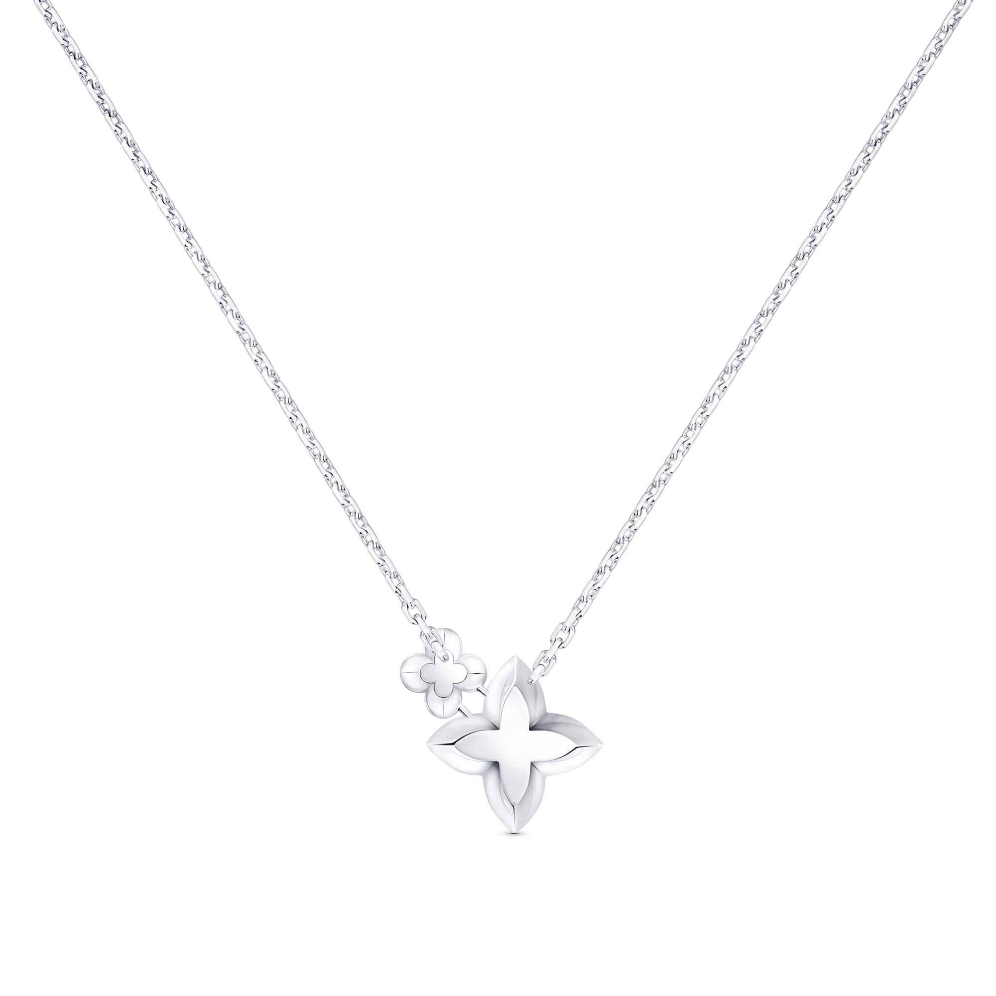  Collections LV Diamonds LV Diamonds Double Pendant, Round Brilliant cut | Louis Vuitton ® (Product zoom)