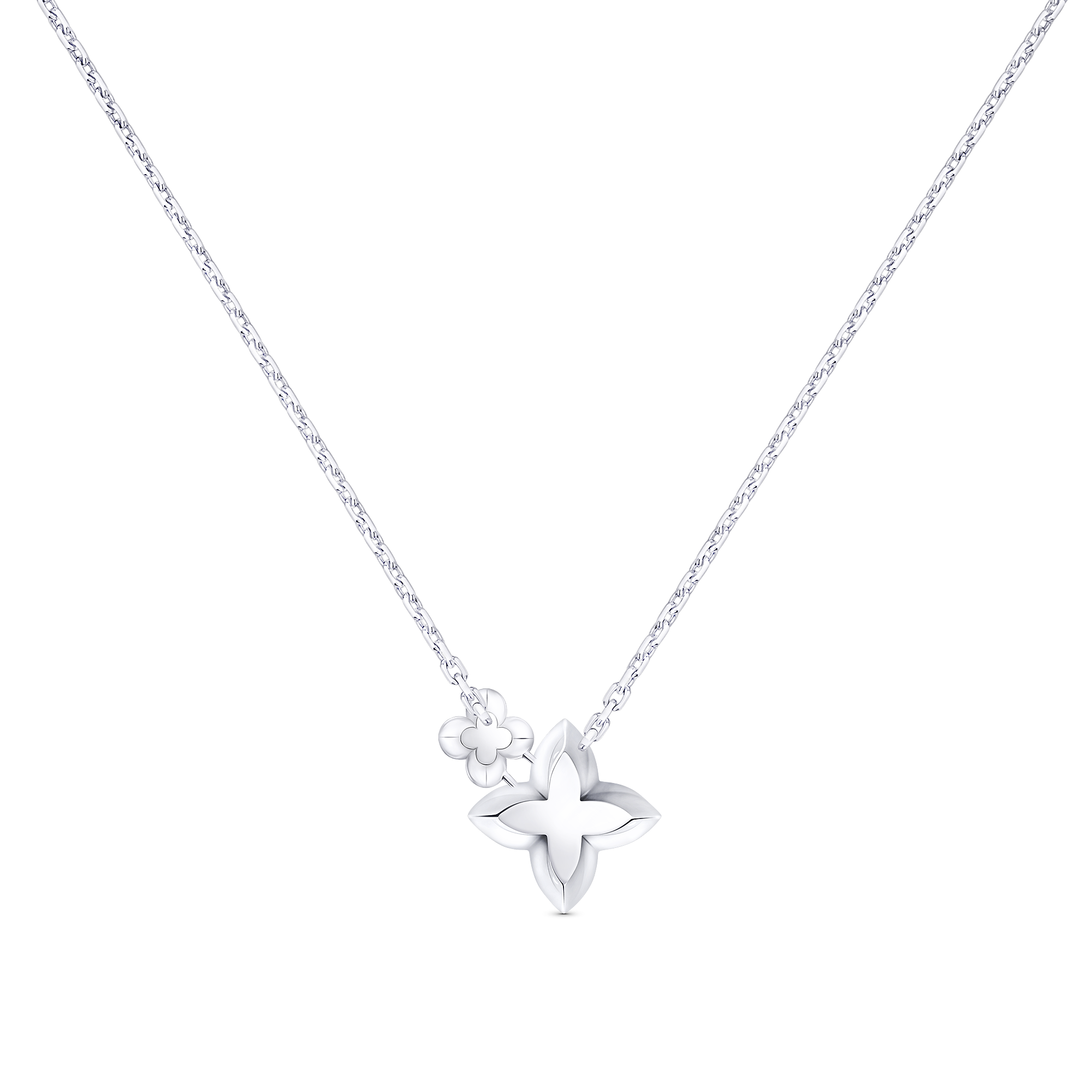 LV Diamonds Double Pendant