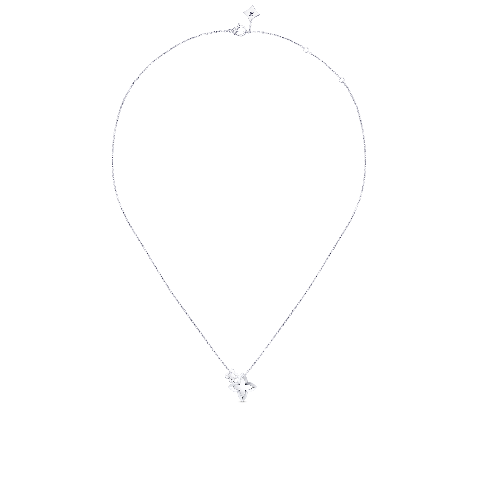 LV Diamonds Double Pendant