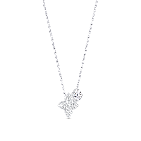 Collections LV Diamonds LV Diamonds Double Pendant, Round Brilliant cut | Louis Vuitton ® (Product zoom)