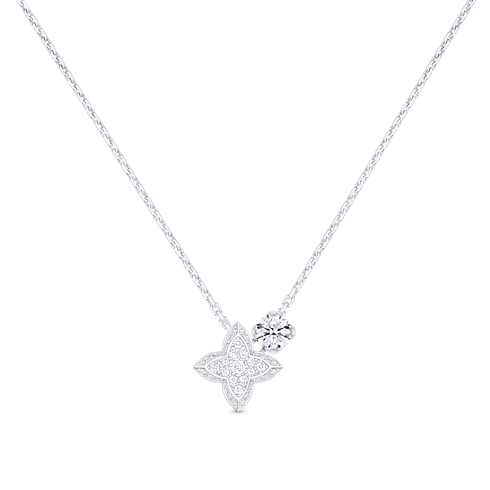 Collections LV Diamonds LV Diamonds Double Pendant, Round Brilliant cut | Louis Vuitton ® (Product zoom)