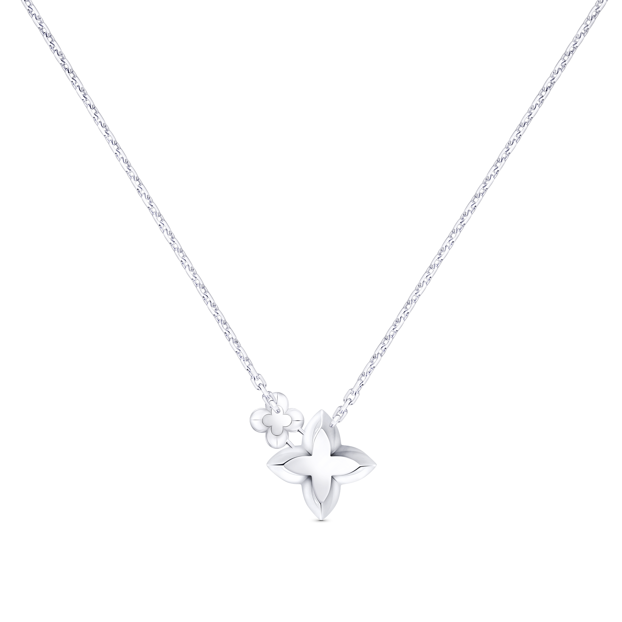  Collections LV Diamonds LV Diamonds Double Pendant, Round Brilliant cut | Louis Vuitton ® (Product zoom)