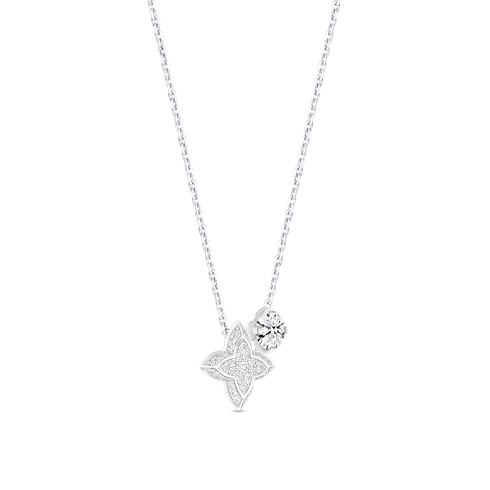 Collections LV Diamonds LV Diamonds Double Pendant, Round Brilliant cut | Louis Vuitton ® (Product zoom)