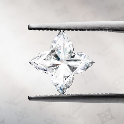 Jewelry High Jewelry LV Diamonds Double Ring, Round Brilliant cut | Louis Vuitton ®