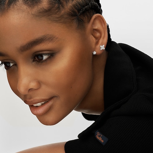 Collections LV Diamonds LV Diamonds Double Stud, Round Brilliant cut - per unit | Louis Vuitton ® (Product zoom)