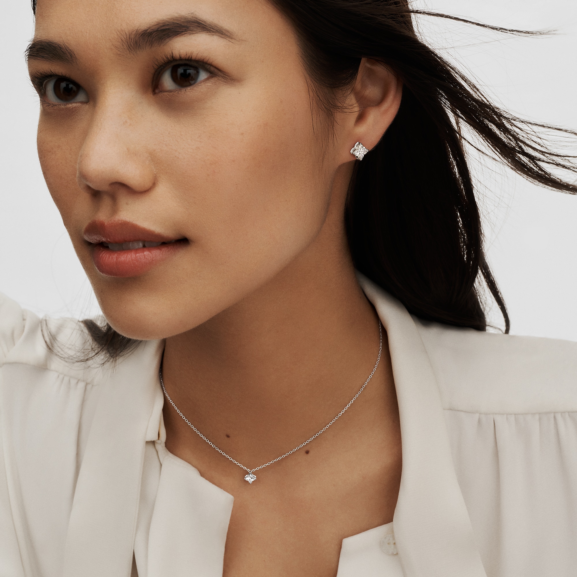 LV Diamonds Stud, LV Monogram Star cut