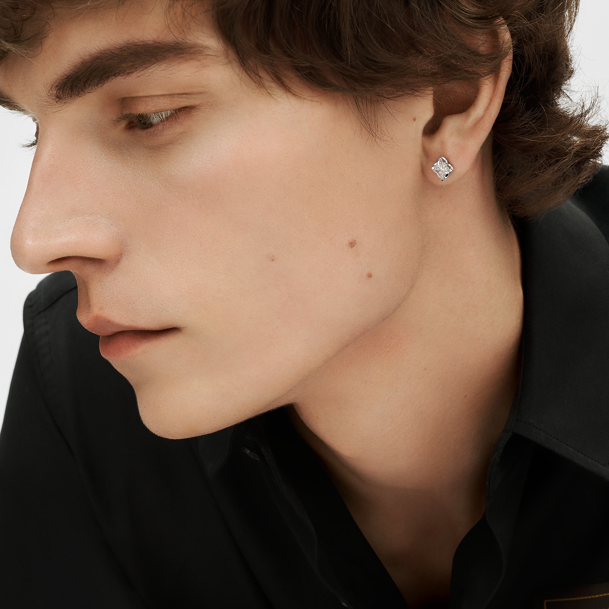 LV Diamonds Stud, LV Monogram Star cut