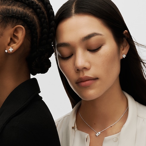 Collections LV Diamonds LV Diamonds Stud, LV Monogram Star cut - per unit | Louis Vuitton ® (Product zoom)