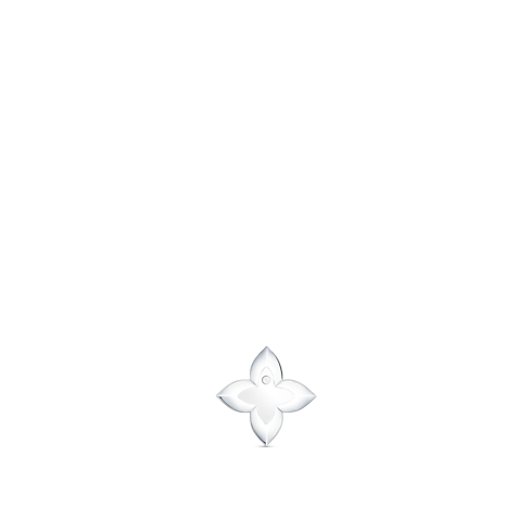 LV Diamonds Stud, LV Monogram Star cut - per unit Back View