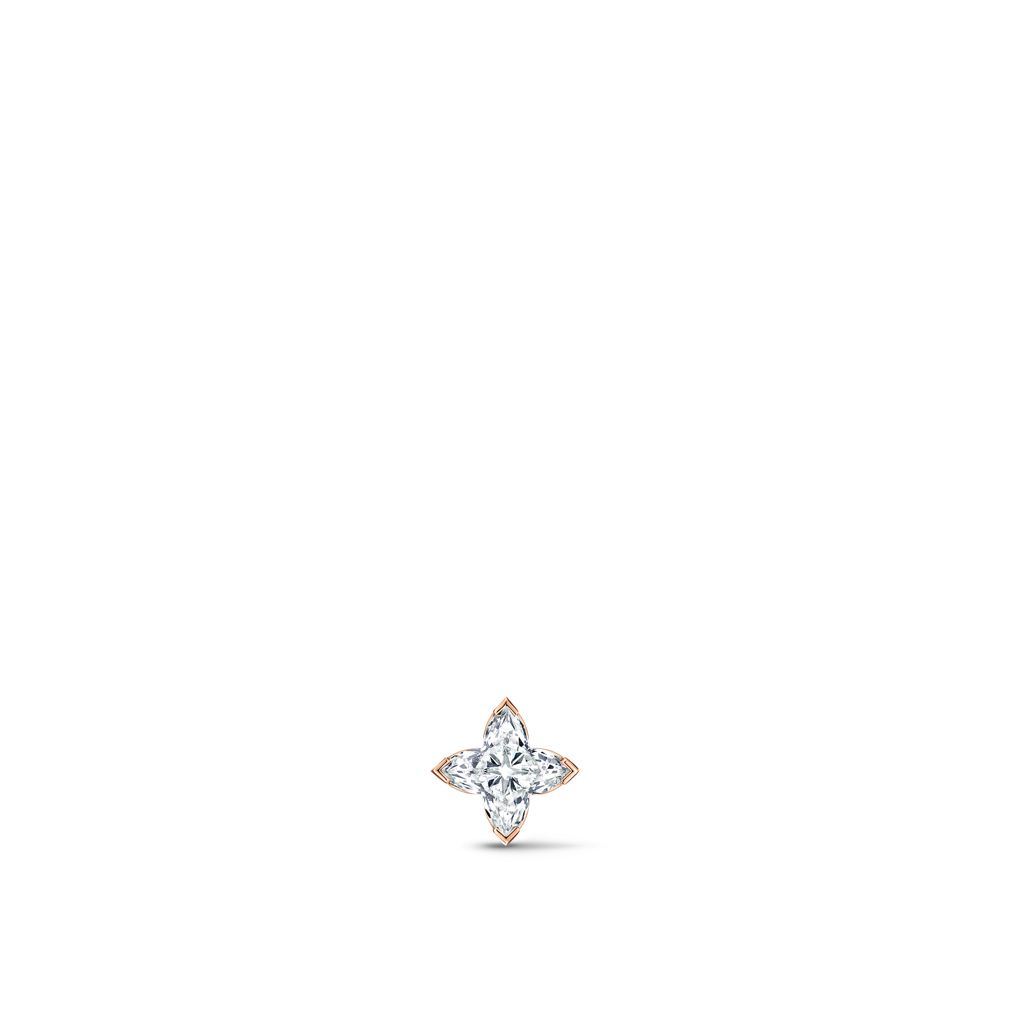  Categories Earrings LV Diamonds Stud, LV Monogram Star cut - per unit | Louis Vuitton ® (Product zoom)