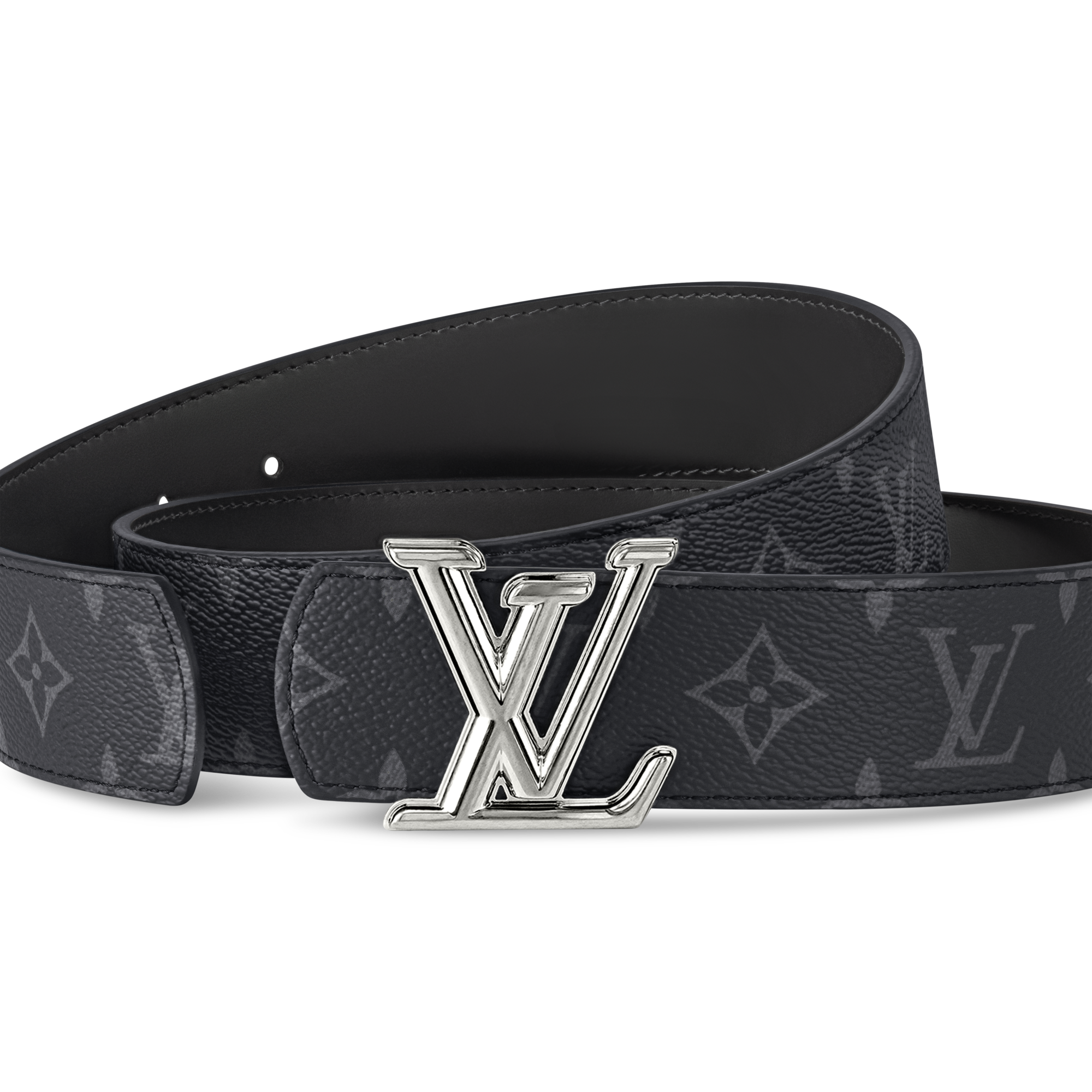 Monogram Eclipse Canvas Accessories Belts LV Dimension 40mm Reversible Belt | Louis Vuitton ® (Product zoom)