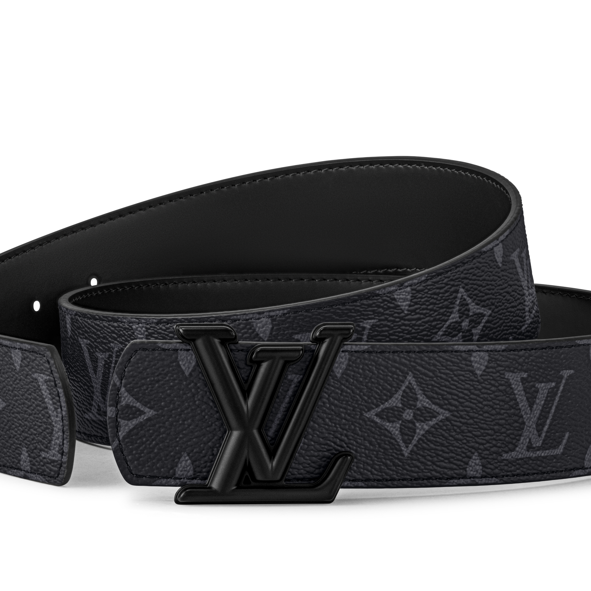 Monogram Eclipse Canvas Accessories Belts LV Dimension 40mm Reversible Belt | Louis Vuitton ® (Product zoom)