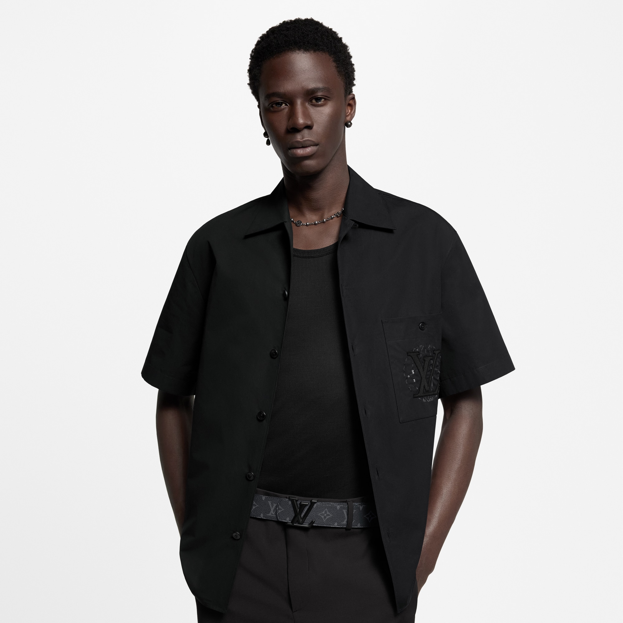 Monogram Eclipse Canvas Accessories Belts LV Dimension 40mm Reversible Belt | Louis Vuitton ® (Product zoom)