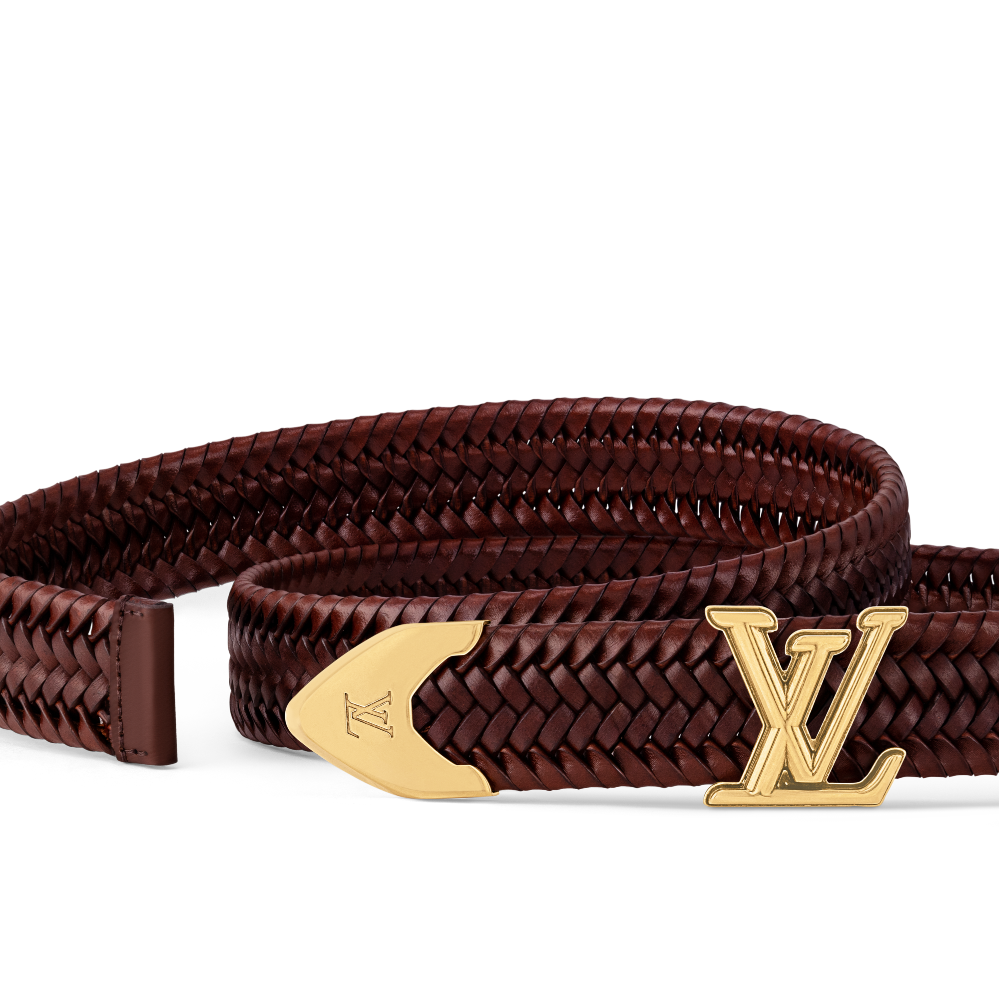  Accessories Belts LV Dimension Braided 40mm Belt | Louis Vuitton ® (Product zoom)