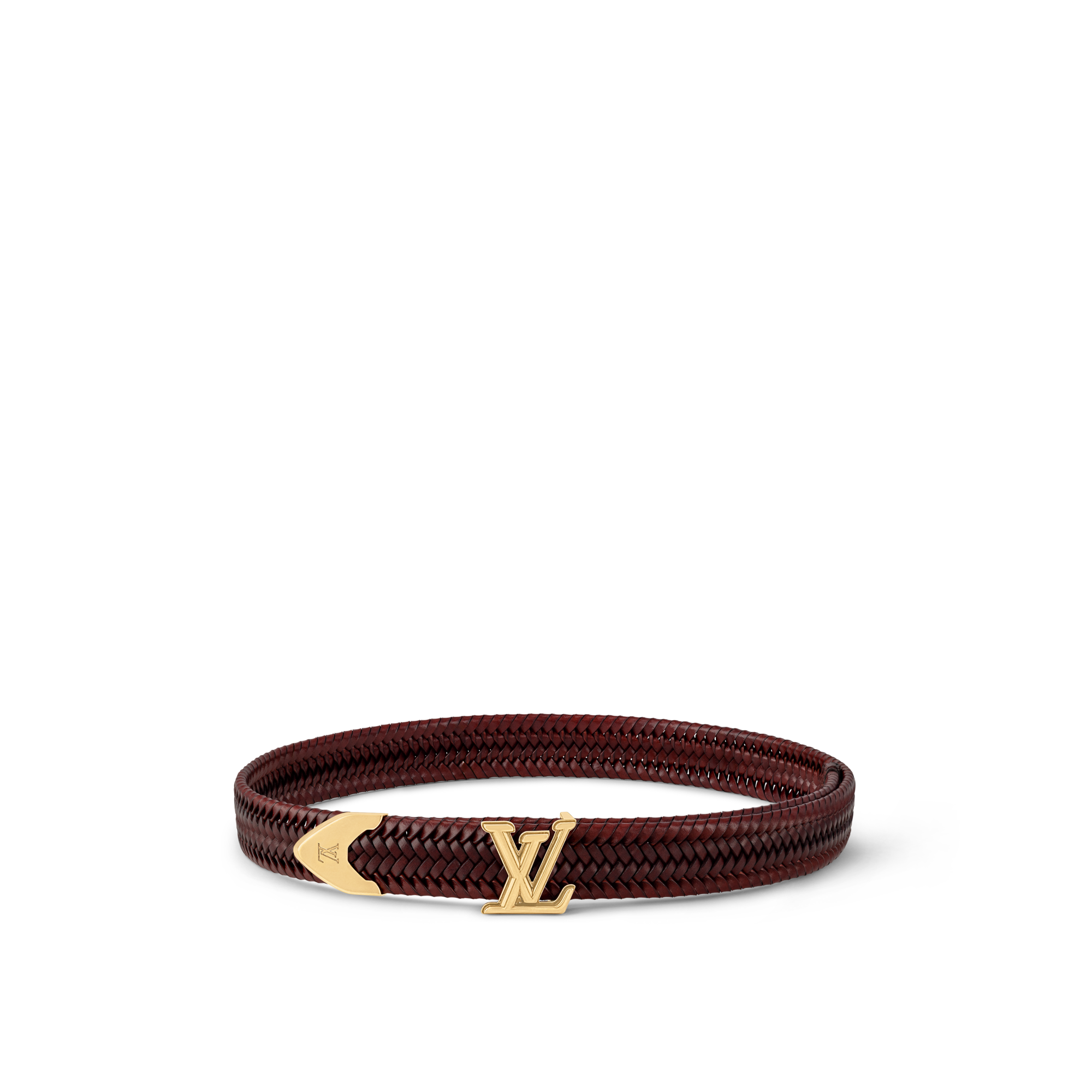  Accessories Belts LV Dimension Braided 40mm Belt | Louis Vuitton ® (Product zoom)