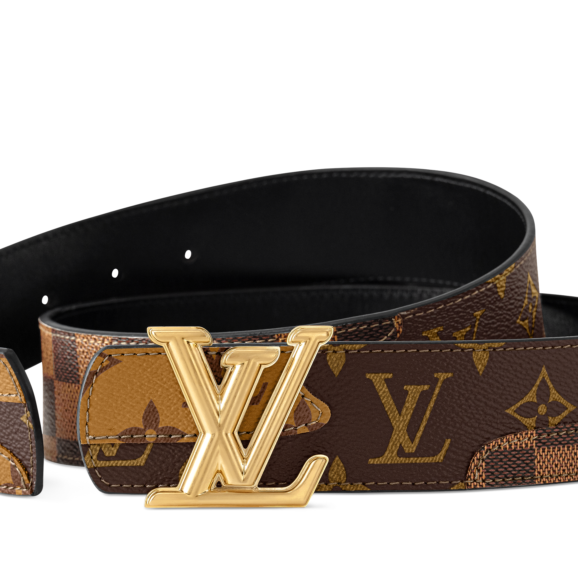 LV Dimension Monogram Landscape 40mm Reversible Belt