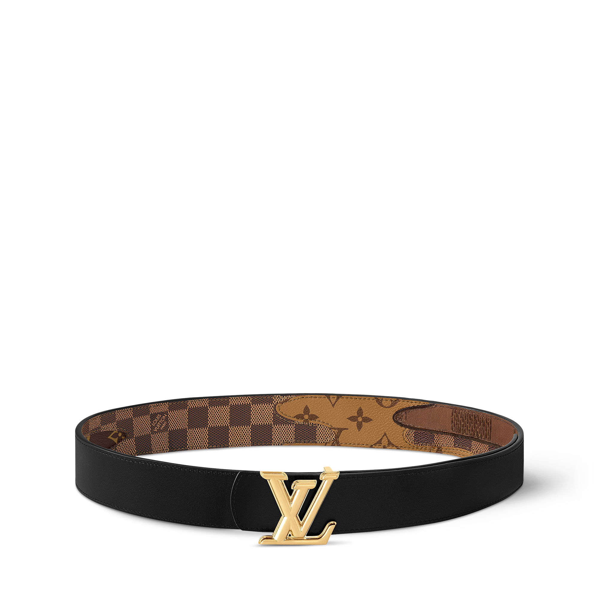 LV Dimension Monogram Landscape 40mm Reversible Belt