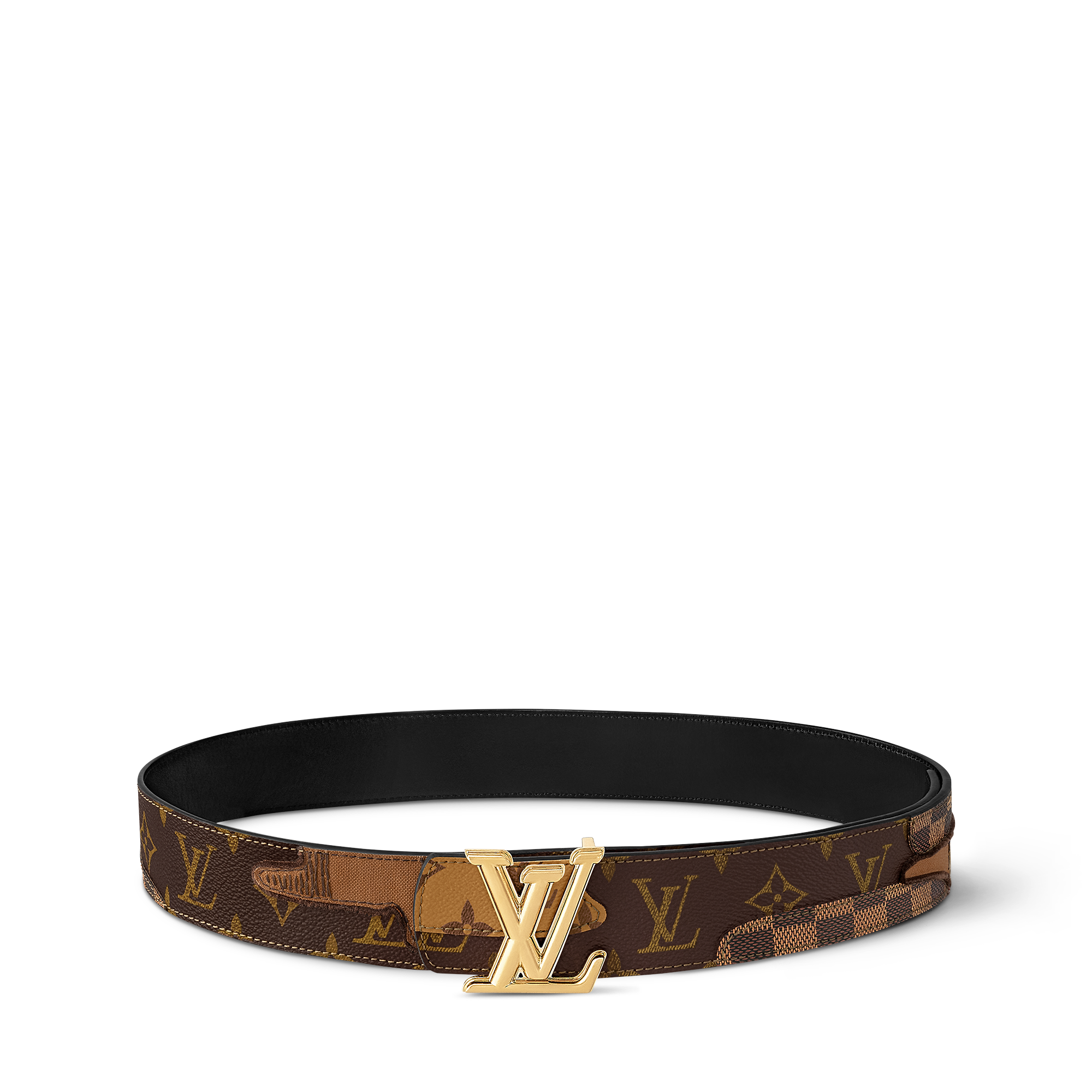 LV Dimension Monogram Landscape 40mm Reversible Belt