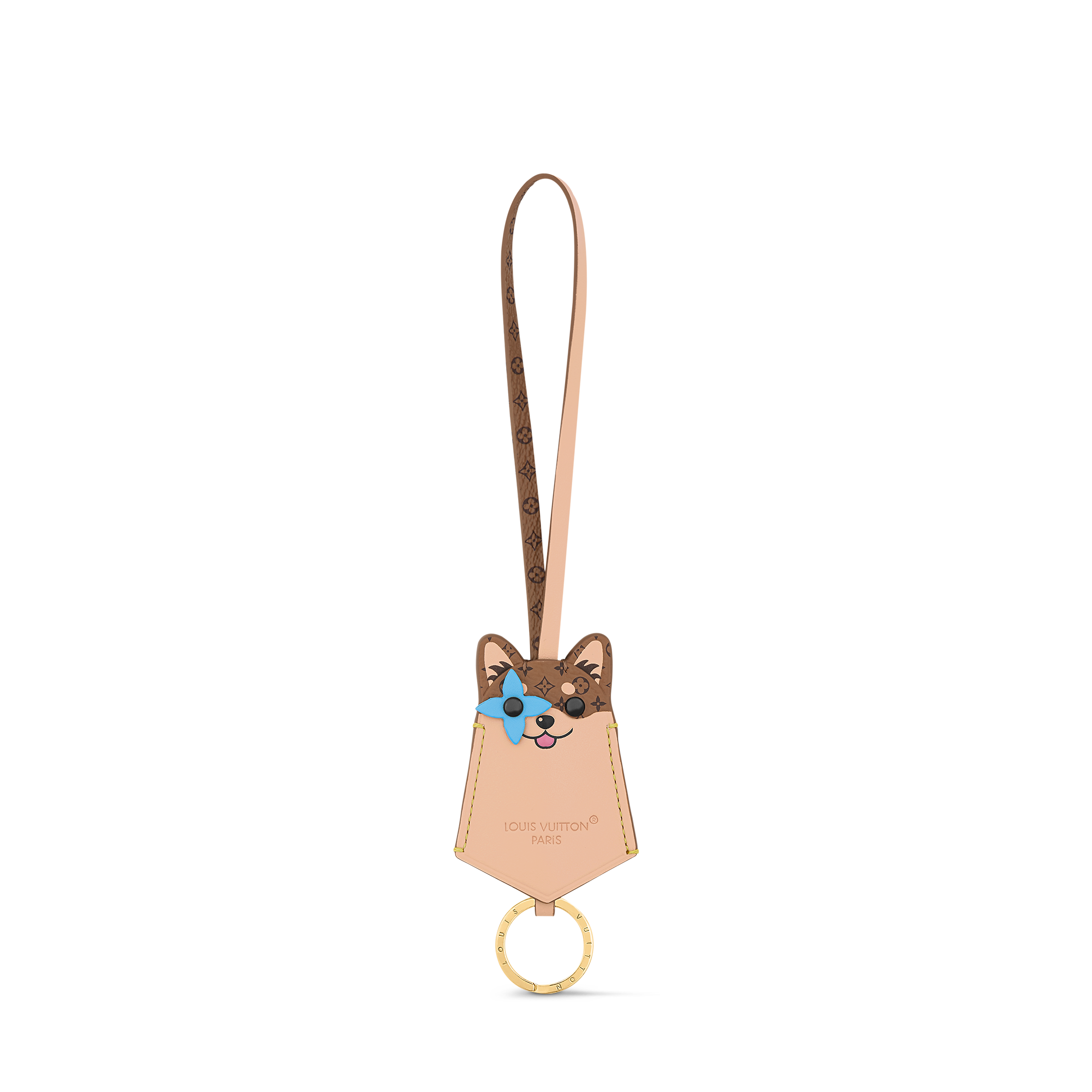 LV Dog Bag Charm