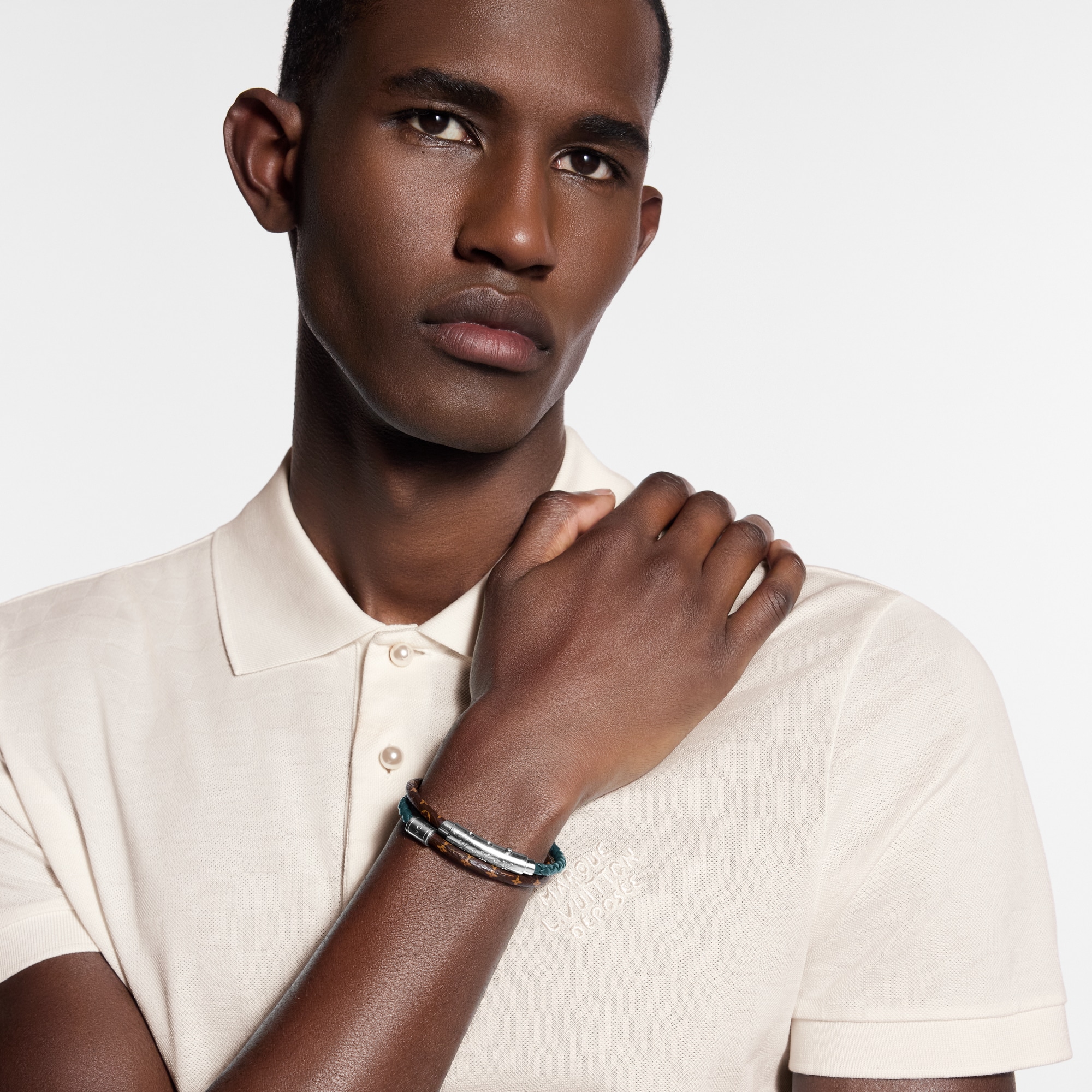  Fashion Jewelry Bracelets LV Double Spin Monogram Heritage Bracelet | Louis Vuitton ® (Product zoom)