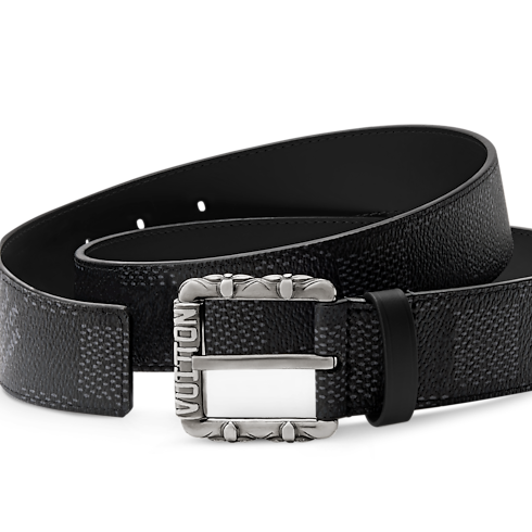 Accessories Belts LV Drift Damier Heritage 35mm Belt | Louis Vuitton ® (Product zoom)