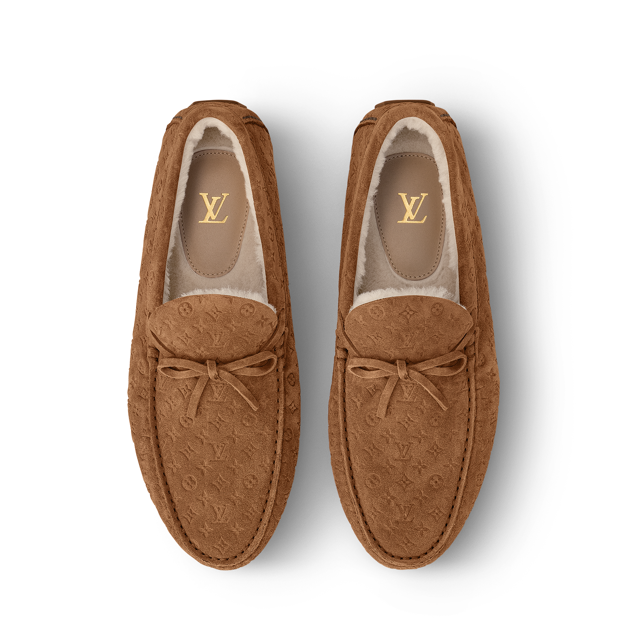 LV Driver Moccasin Shearling