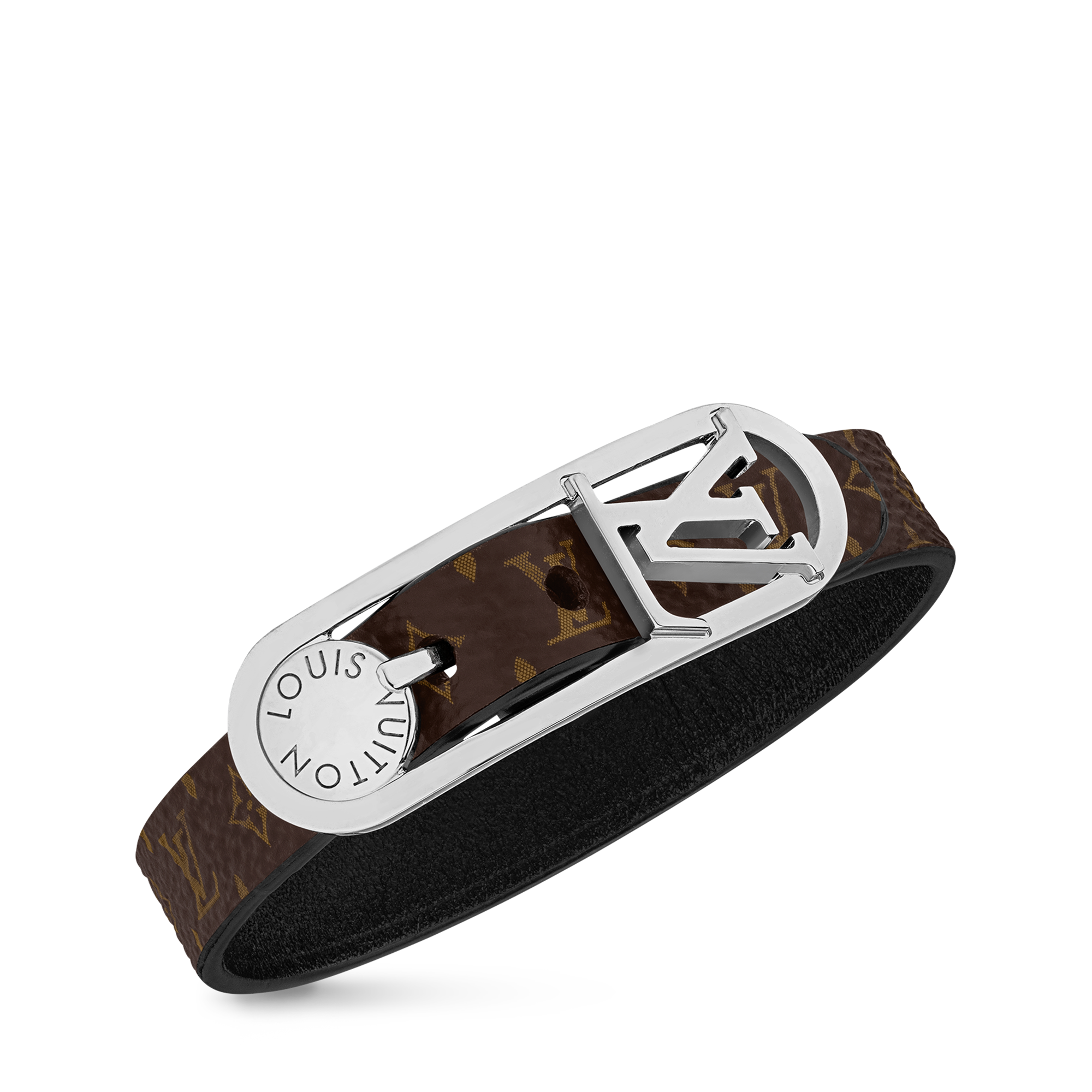 Monogram Eclipse Canvas Fashion Jewelry Bracelets LV Duo Bracelet | Louis Vuitton ® (Product zoom)