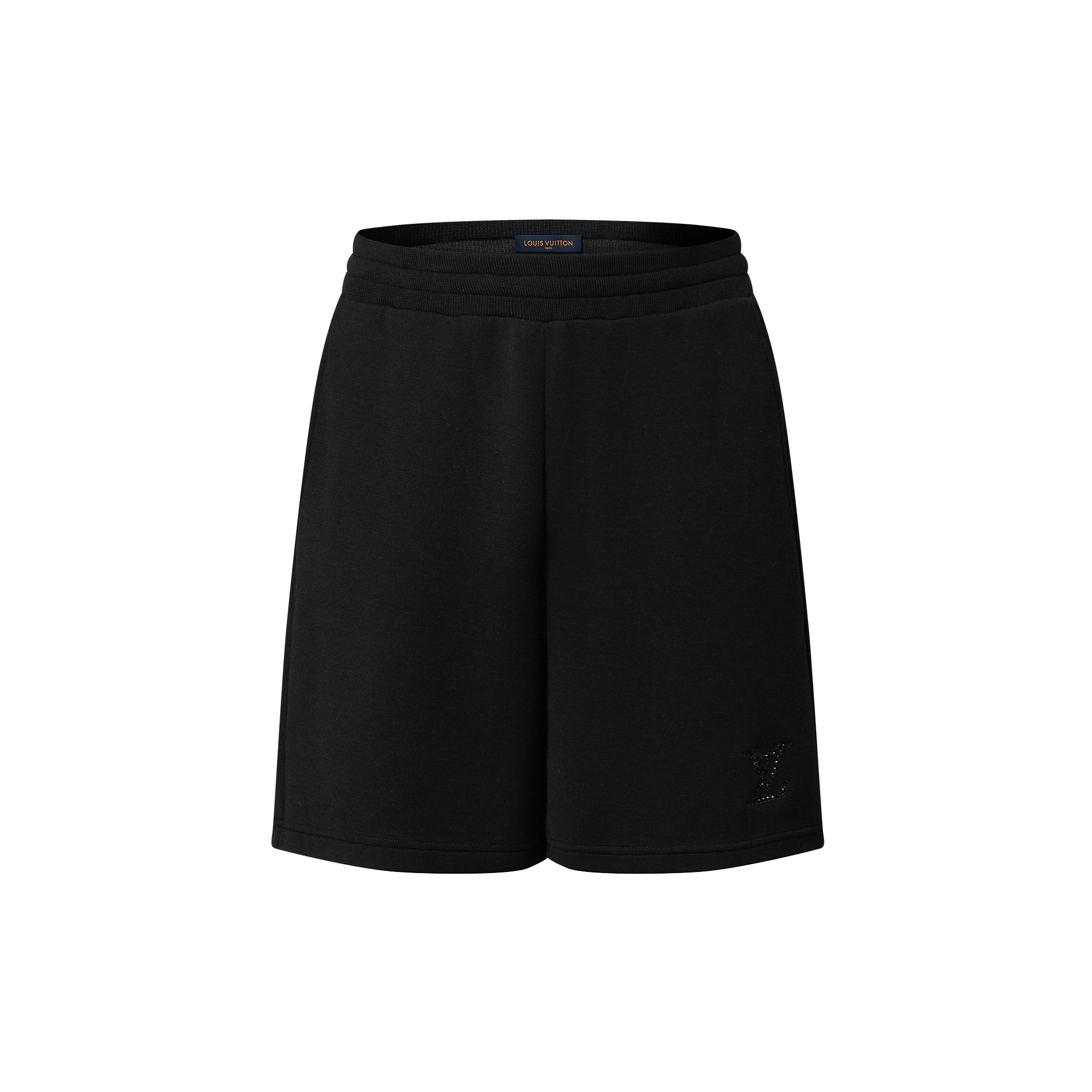 LV Embellished Jersey Shorts