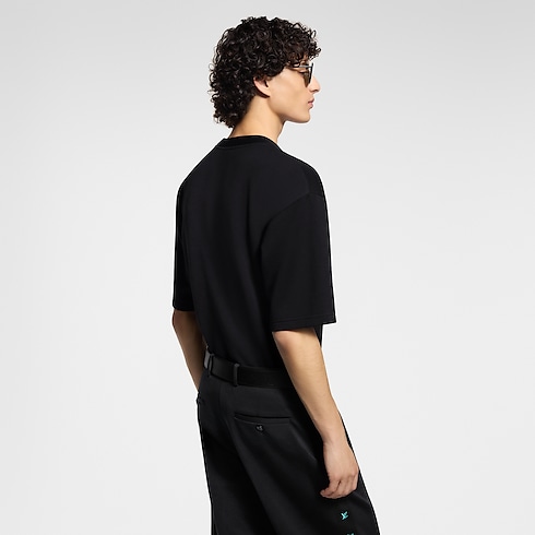 Ready-to-Wear T-Shirts and Polos LV Embellished Jersey T-Shirt | Louis Vuitton ® (Product zoom)