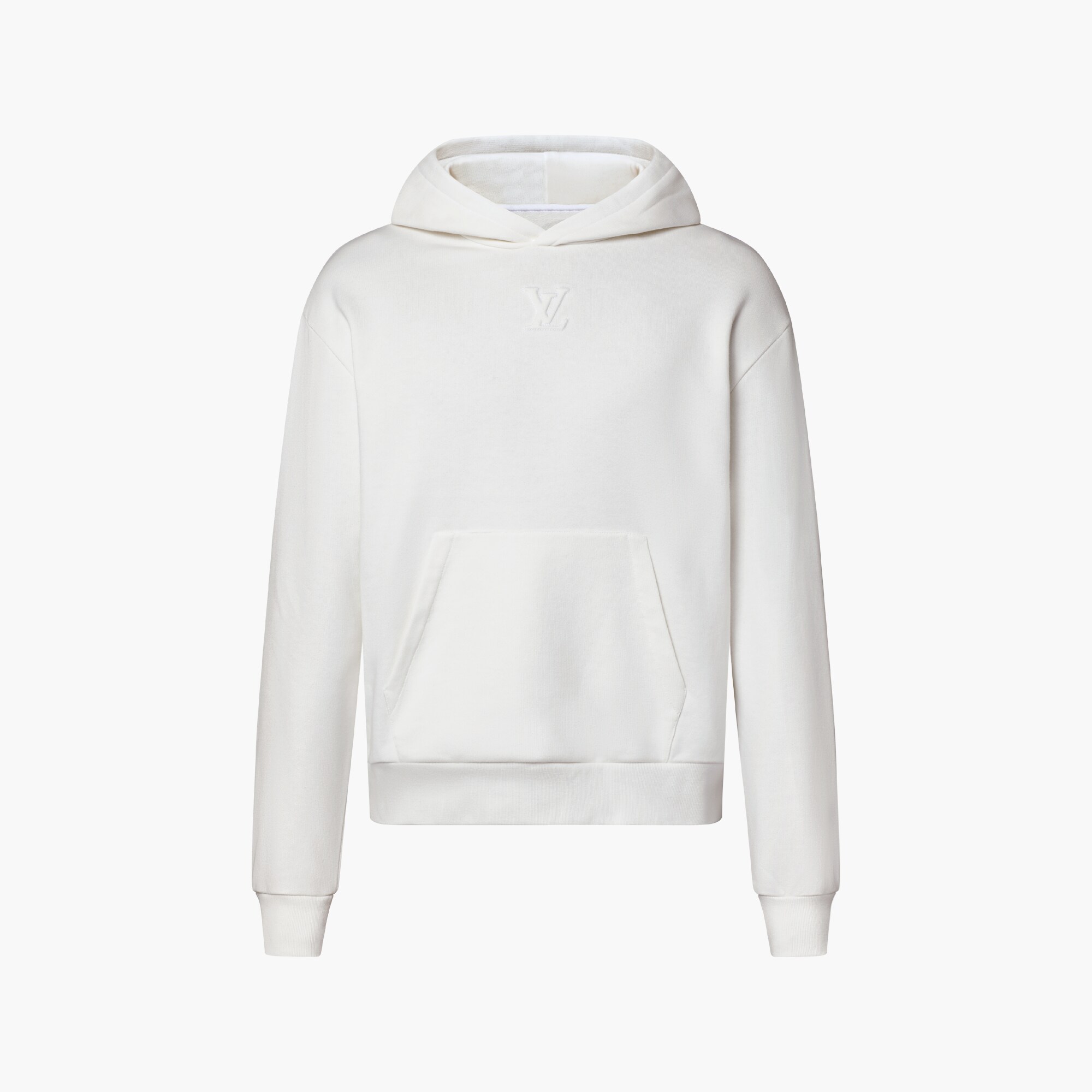 LV Embossed Cotton Hoodie