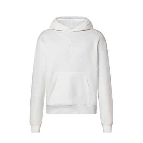 Ready-to-Wear Knitwear and Sweatshirts LV Embossed Cotton Hoodie | Louis Vuitton ® (Product zoom)