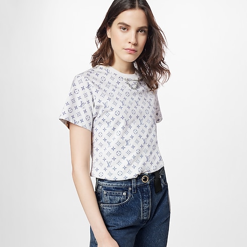 Ready-to-Wear Tops LV Escale Printed T-Shirt | Louis Vuitton ® (Product zoom)