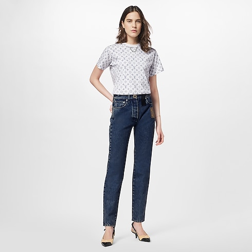 Ready-to-Wear Tops LV Escale Printed T-Shirt | Louis Vuitton ® (Product zoom)