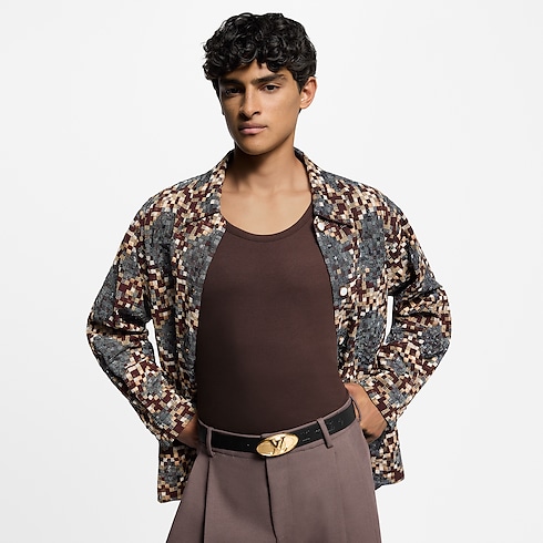 Accessories Belts LV Fiction 30mm Reversible Belt | Louis Vuitton ® (Product zoom)