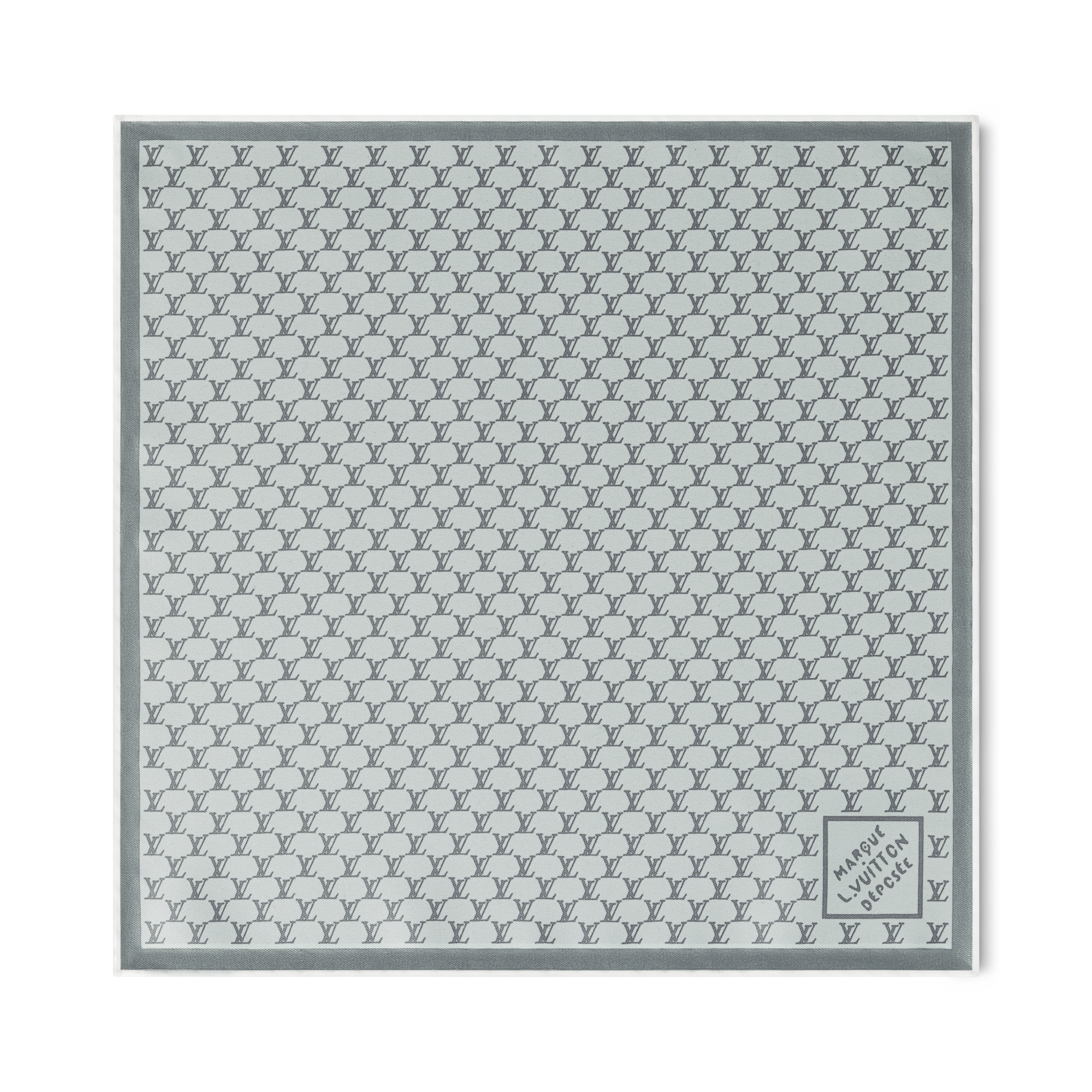 S00 Accessories Ties and Pocket Squares LV Fishnet Pocket Square | Louis Vuitton ® (Product zoom)