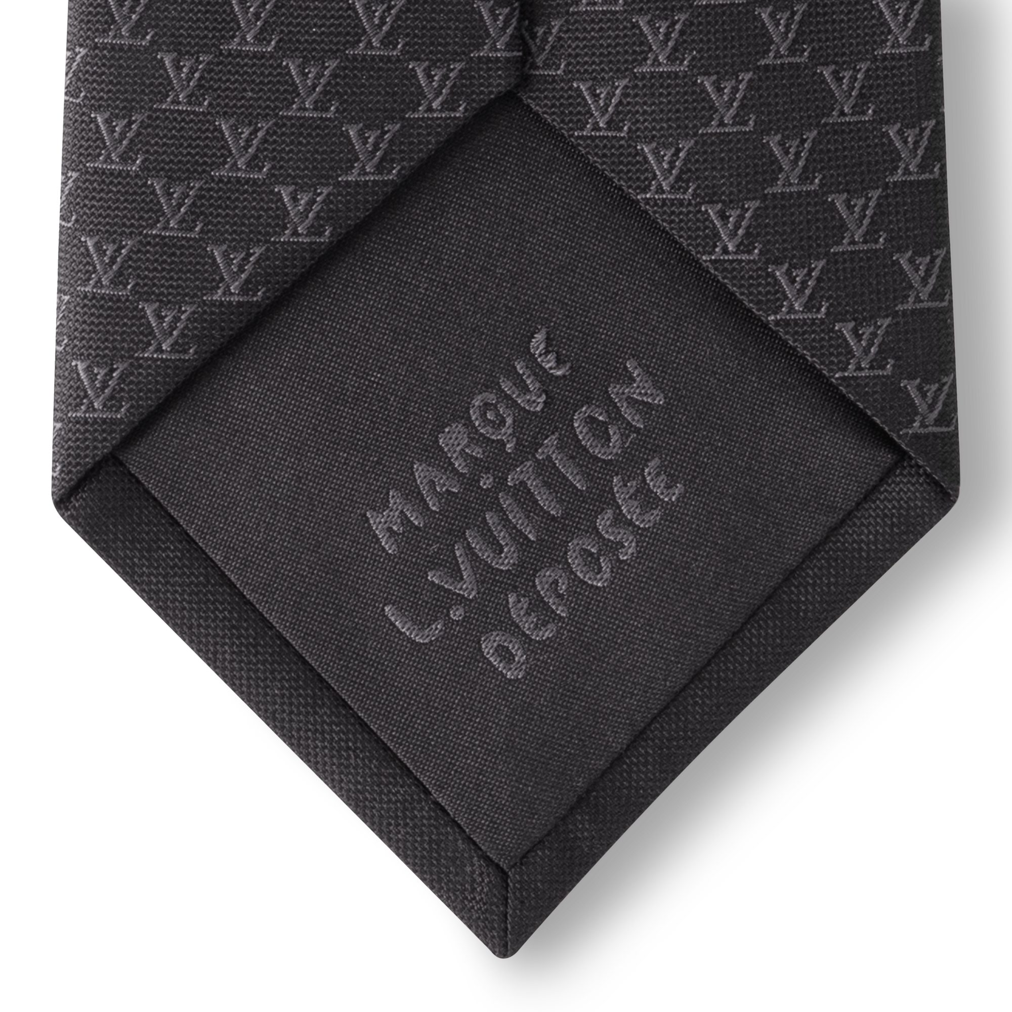 S00 Accessories Ties and Pocket Squares LV Fishnet Tie | Louis Vuitton ® (Product zoom)
