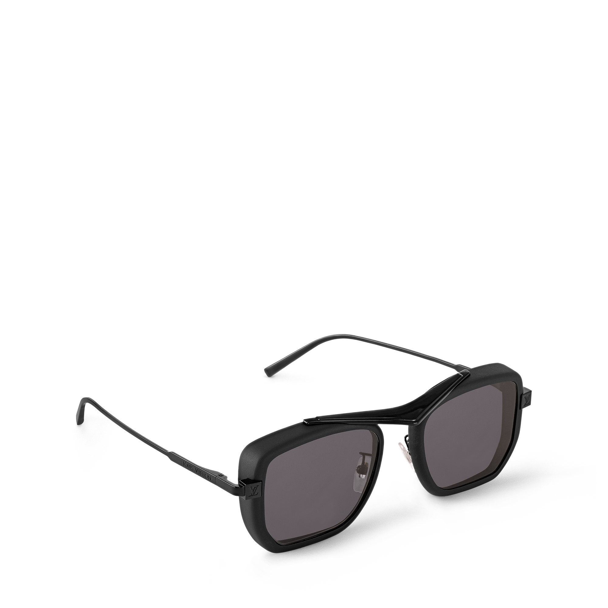 LV Flight Metal Square Sunglasses