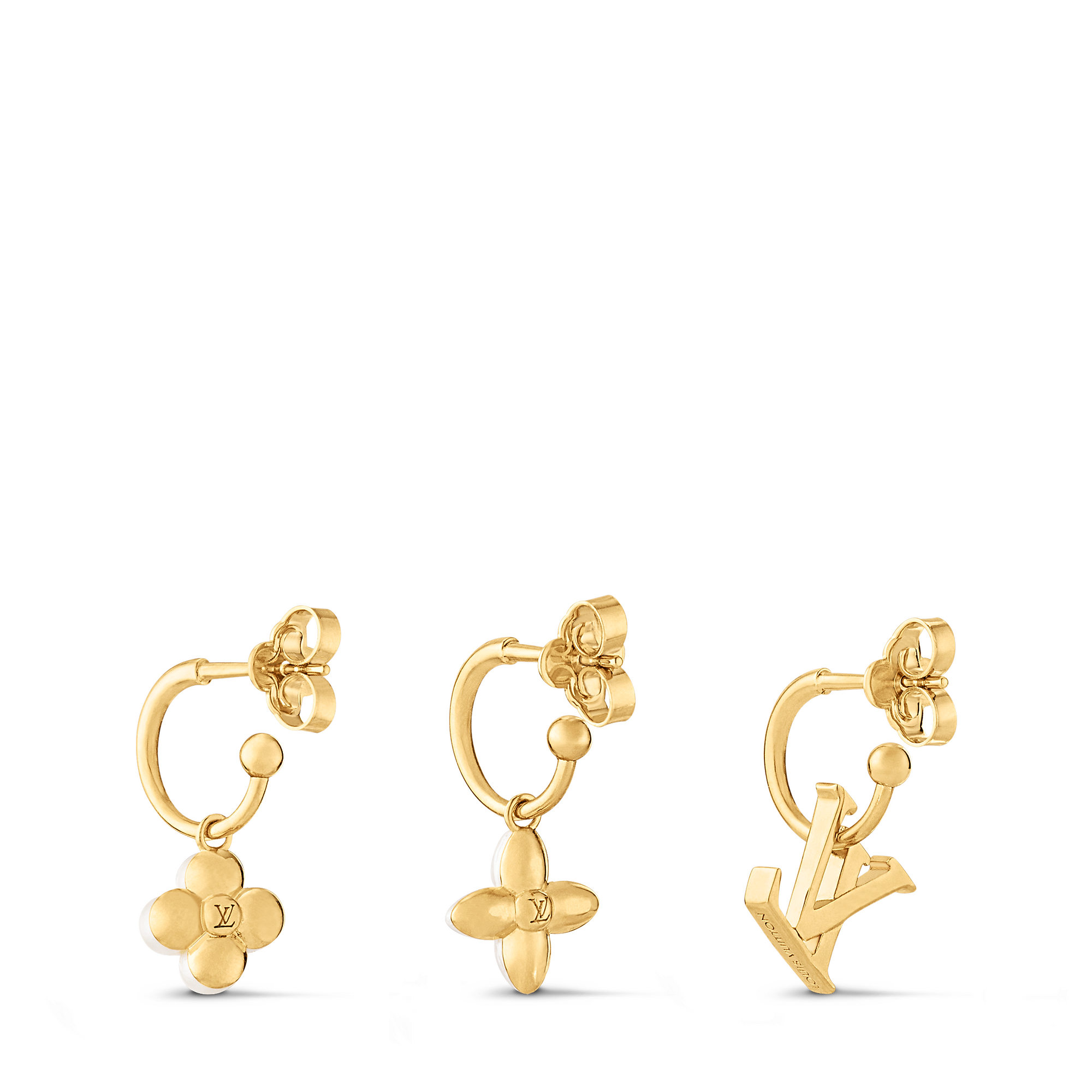 LV Floragram Earrings