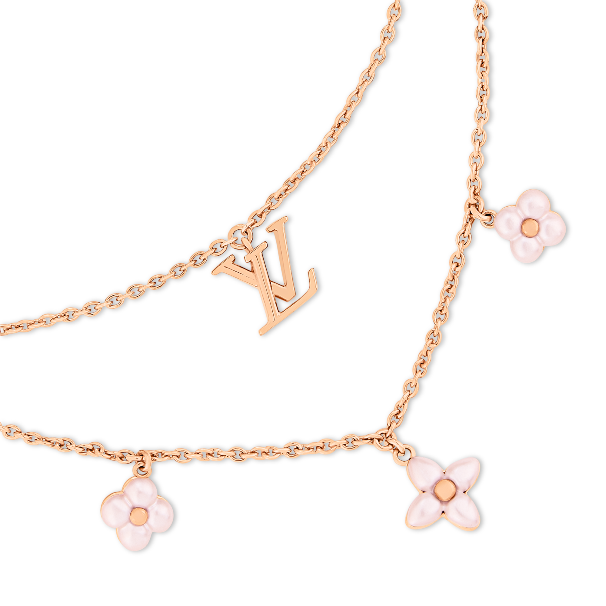 S00 Fashion Jewelry Necklaces and Pendants LV Floragram Necklace | Louis Vuitton ® (Product zoom)