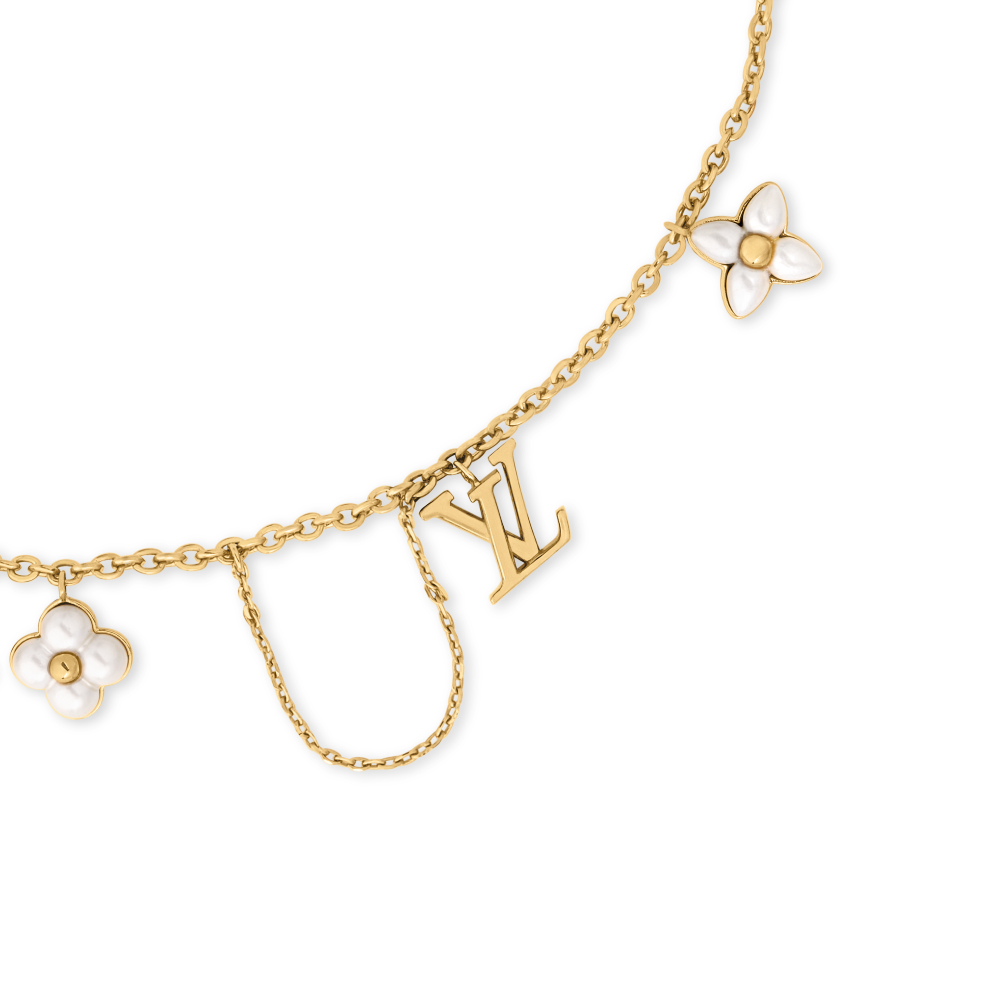 S00 Fashion Jewelry All Fashion Jewelry LV Floragram Necklace | Louis Vuitton ® (Product zoom)